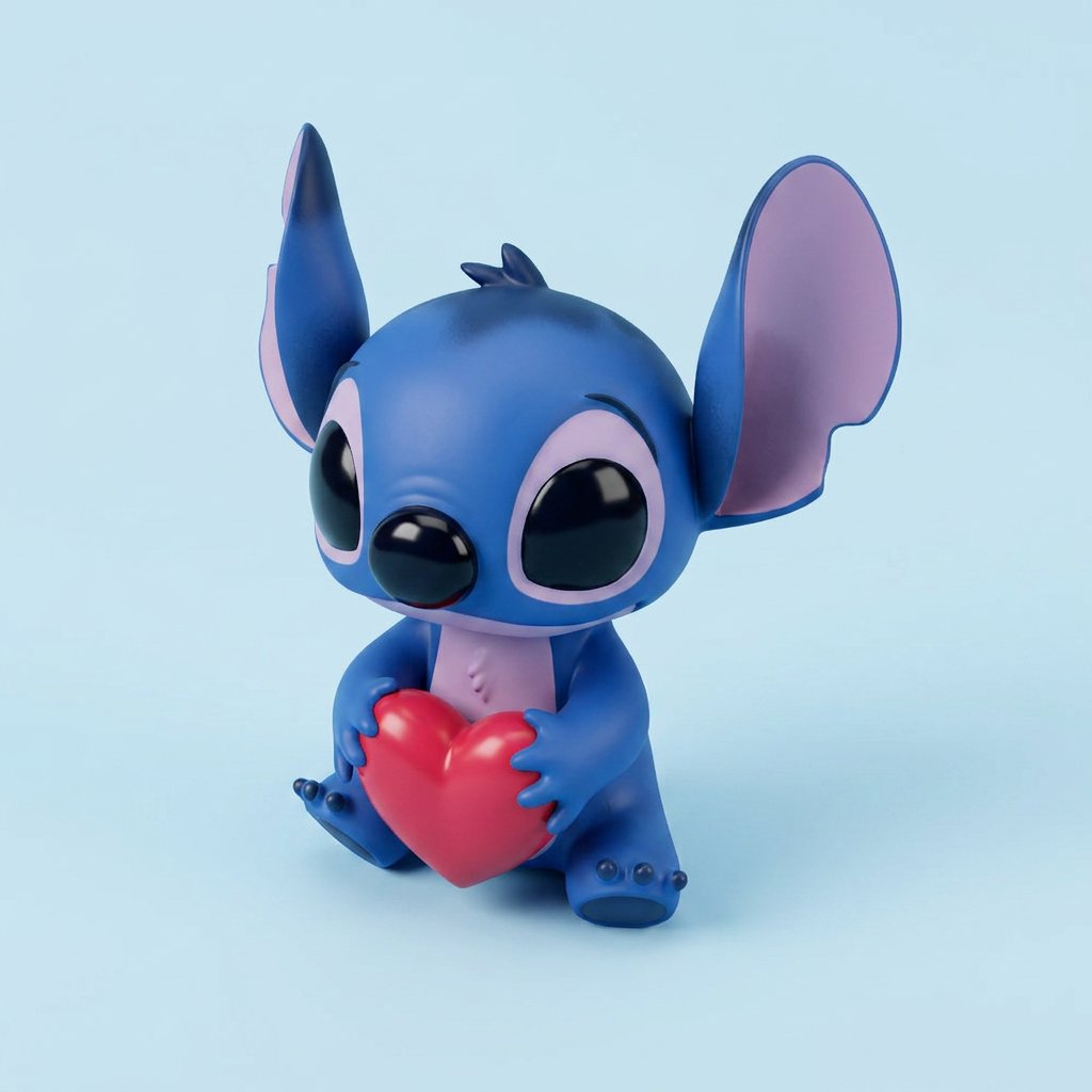 Stitch (Kalpli) boyalı
