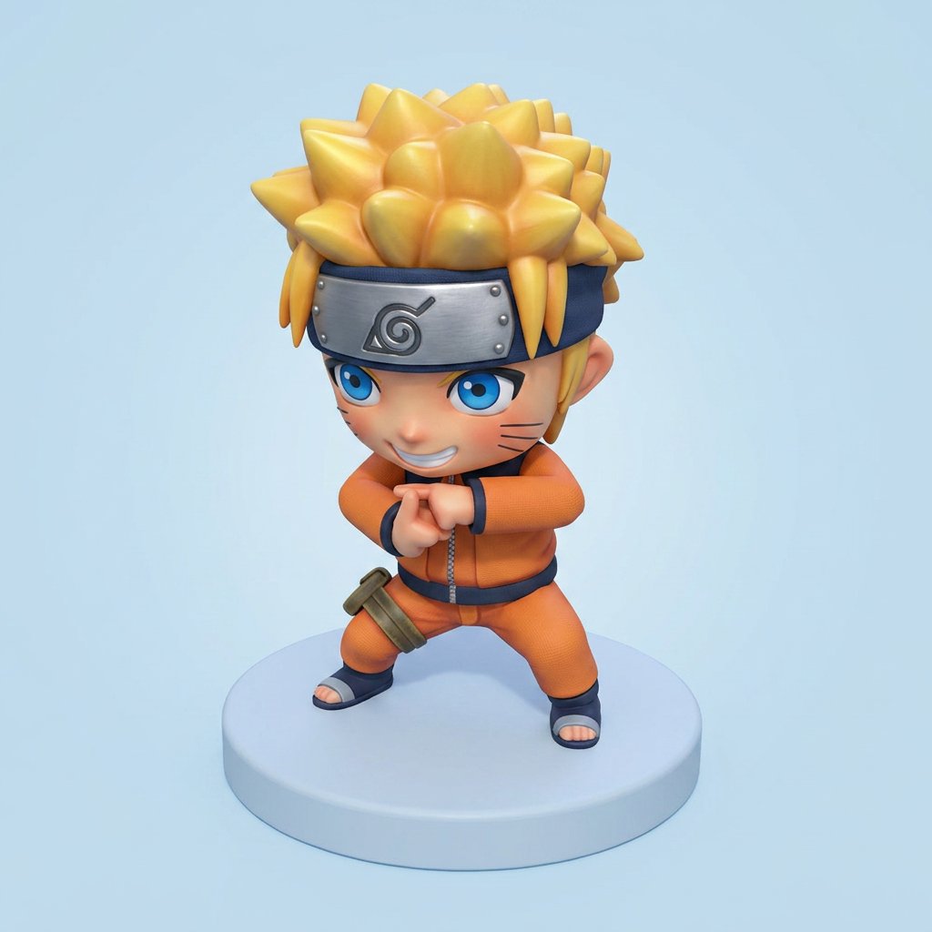 Naruto boyalı
