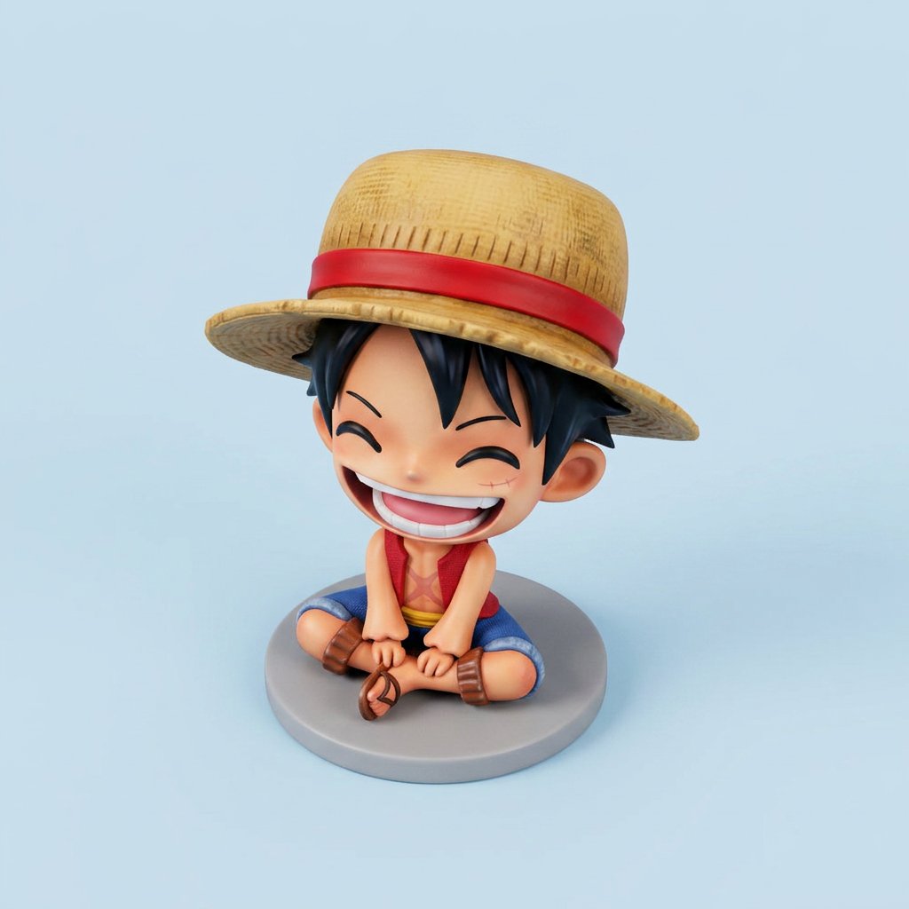Luffy boyalı