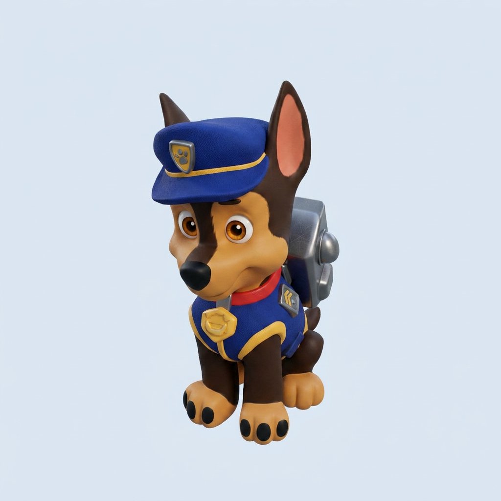Paw Petrol Chase boyalı