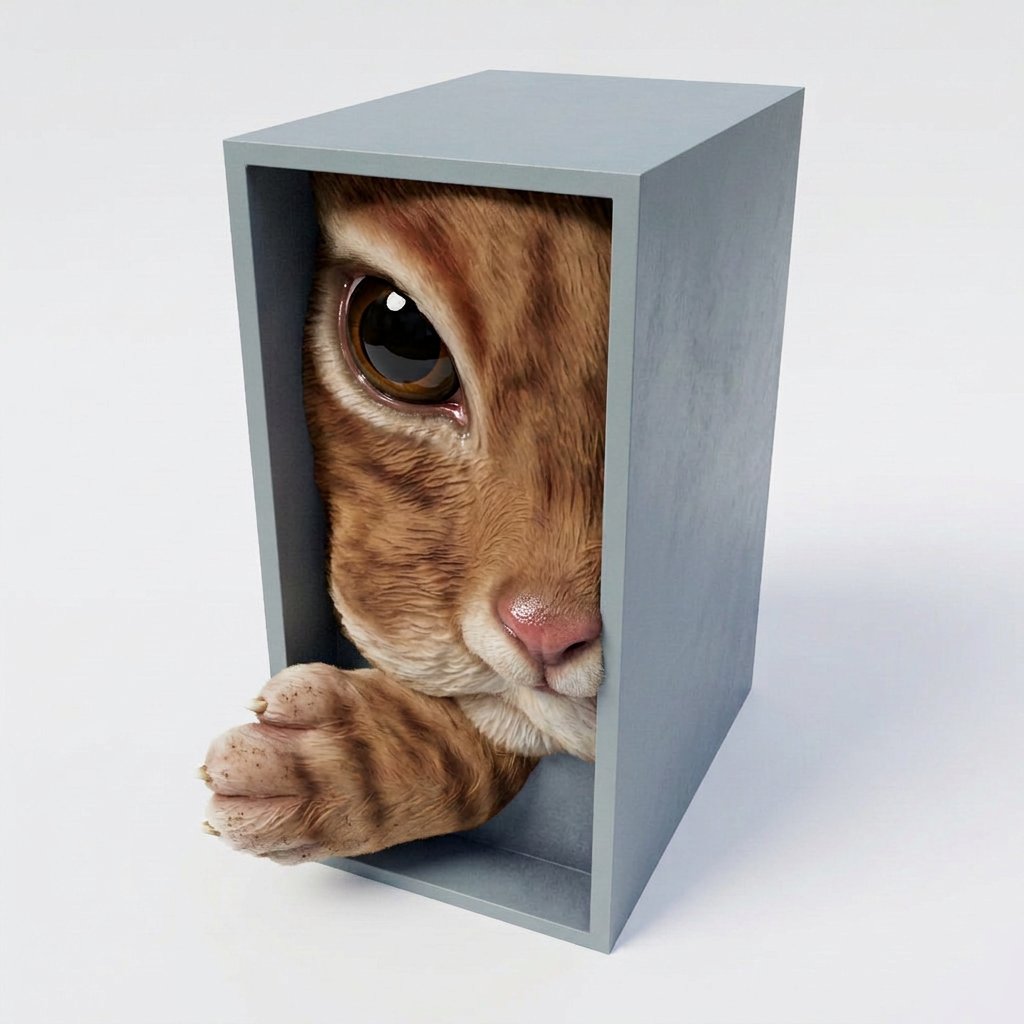 Kedi boyalı
