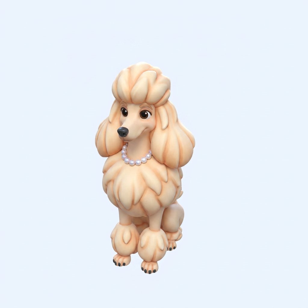 Std. Poodle boyalı