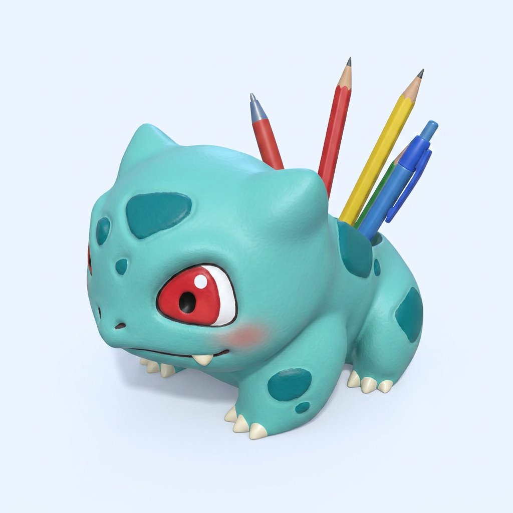 Bulbasaur (Saksı) boyalı