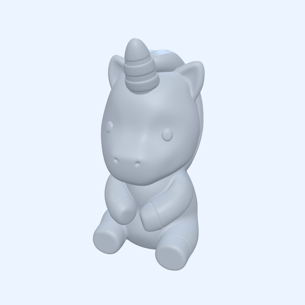 Oturan Unicorn